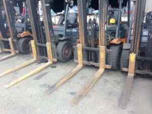 Forklift Fleet in warehouse